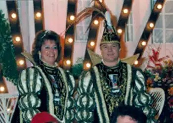 Krefelder Prinzenpaar 1993: Gerd I. (Siebenmorgen) und Gisela II. (Hendricks)